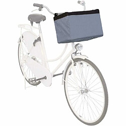 TRIXIE Panier avant de vélo pour animaux 38x25x25 cm Gris