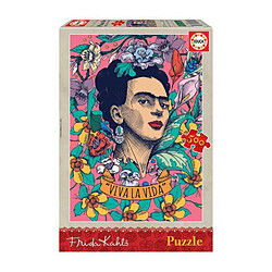 Educa Borras EDUCA - Puzzle - 500 Viva la vida, Frida Kahlo 