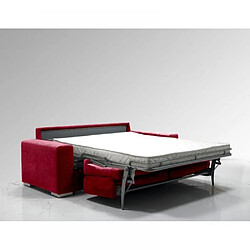 Avis Inside 75 LE DIVA canapé convertible EASY OUVERTURE EXPRESS 160*200cm microfibre bordeaux