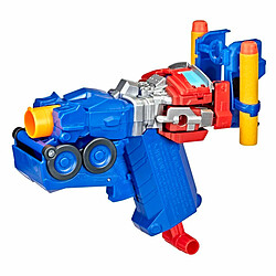 Acheter Super Robot Transformable Transformers Rise of the Beasts: Optimus Prime Nerf Blaster 2 en 1 Pistolet à Fléchettes