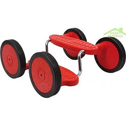 Legler Step fun 4 roues acrobatiques rouge de Small Foot