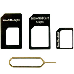 Omenex Kit Adaptateurs Carte SIM