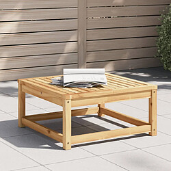 vidaXL Table de jardin 63x63x30 cm bois d'acacia solide 