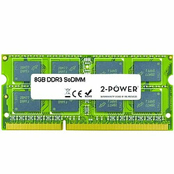 Mémoire RAM 2-Power MEM0803A 8 GB CL11 DDR3 1600 mHz