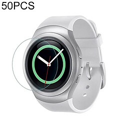 Wewoo Protection écran 50 PCS pour Samsung Gear S2 0.26mm 2.5D film de verre trempé 