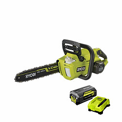 Pack RYOBI Tronçonneuse 36V LithiumPlus Brushless - 2 Batteries 4.0Ah - 5.0Ah - 1 Chargeur