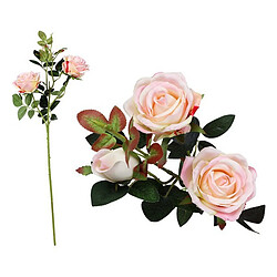 Avis Totalcadeau Fleurs artificielles décoratives roses Rose (5 pièces-60 Cm) Couleur - Blanc pas cher