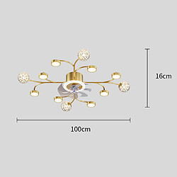 Acheter Universal Lumière de ventilateur, lumière du plafond, lumière du salon, lumière du plafond de la salle à manger, étoile du ciel, une lumière de ventilateur.