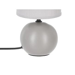 Atmosphera, Createur D'Interieur Lampe de chevet boule - Gris mat - Atmosphera