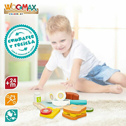 Acheter Set de jouets alimentaires Woomax Petit-déjeuner 14 Pièces 4 Unités