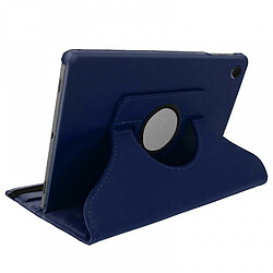 Etui rotatif en simili cuir pour Asus ZenPad 3S 10 Z500M-1H007A 9.7" Bleu Marine -VISIODIRECT-