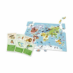 Puzzle Clementoni Descubramos el mundo 124 Pièces 37 x 28,1 x 5,5 cm ES