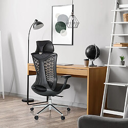 Siège de bureau / Siège pivotant FALEO B Maille / Tissu noir hjh OFFICE pas cher