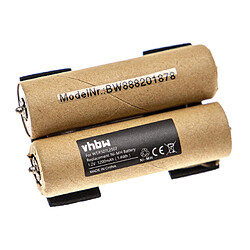 vhbw batterie compatible avec Panasonic ER146, ER147, ER148, ER507 rasoir tondeuse à cheveux (1200mAh, 1,2V, NiMH) 