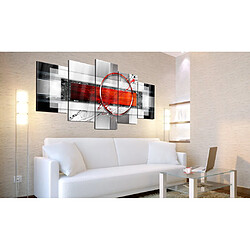 Decoshop26 Tableaux en verre acrylique décoration murale motif Carmine Missile 100x50 cm TVA110028