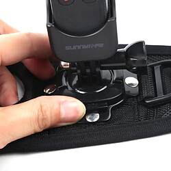 Acheter Wewoo Ceinture élastique ajustable avec adaptateur pour OSMO Pocket Noir