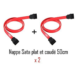 CABLING Pack 2 X nappe interne sata