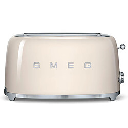 Grille-pains 2 fentes 1500w crème - tsf02creu - SMEG