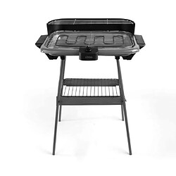 Barbecue électrique sur pieds 2000w gris - dom297g - LIVOO pas cher