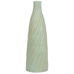 Beliani Vase décoratif FLORENTIA fait à la main Céramique 54 cm Vert clair 