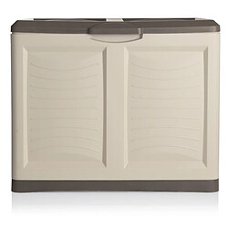 Ac-Deco Conteneur en plastique - 200 L - Taupe