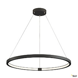 Suspension intérieure SLV ONE 80, noir, LED, 35W, 3000K/4000K, variable Dali 