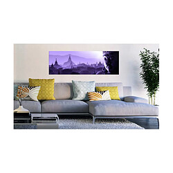 Paris Prix Tableau Imprimé Purple Zen 50 x 150 cm