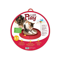 Avis Cat-it Cat It Cuircuit 3 En 1 Avec Balle Et Planche A Griffer - O 36 Cm - Rouge - Pour Chat