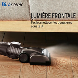 Proscenic P8 PLUS Aspirateur Balai sans Fil sans Sac, Aspirateur à Main avec Lumière LED Frontale et Indicateur LED de Batterie, 20000 Pa, Nouvelle Version 2020