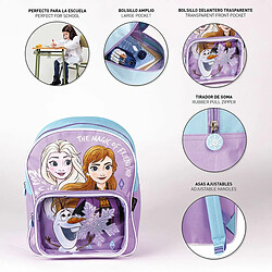 Cartable Frozen Transparent Lila pas cher