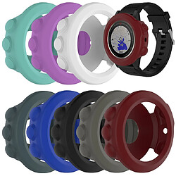 Wewoo Boîtier de montre Étui de protection en silicone Smart Watchhôte non inclus pour Garmin Fenix 5X blanc pas cher