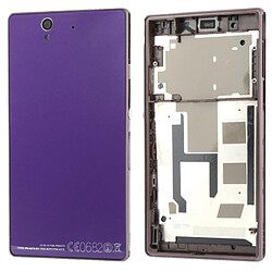 Wewoo Violet pour Sony L36H Middle Board + Cache Batterie