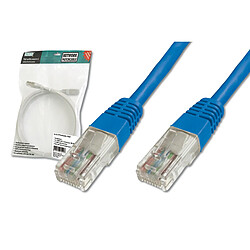 Digitus Patch Cable, SFTP, CAT5E, 0.5 M, blue câble de réseau 0,5 m Bleu 