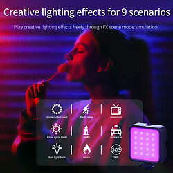 Avis Cfsyls Mini panneau lumineux LED pour caméra, éclairage Photo et vidéo