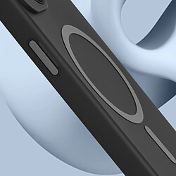 Avis Coque MagSafe noire iPhone 15, Fine et Légère, Swissten Soft Joy