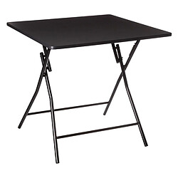 Five Simply Smart Table Pliante 80 X 80 cm Noir - Five 