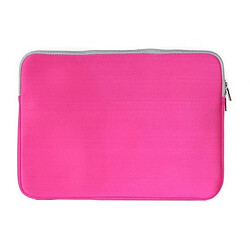 Avis Wewoo Sacoche pour ordinateur portable Magenta Macbook Pro 15 pouces sac Double poche Zip à main