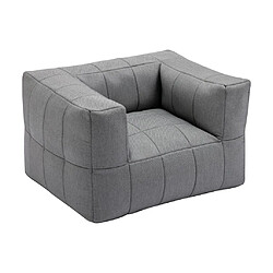 Vente-Unique Fauteuil de jardin avec accoudoirs en tissu - Anthracite - LIVAI de MYLIA 