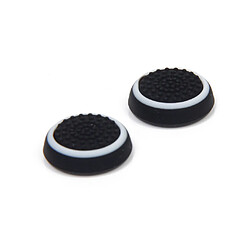 2 Paires Game Joystick Thumbstick Caps Pour Sony PS4 Controller Black + pas cher