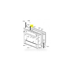 Vitre mitoyen large pour four  smeg