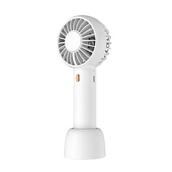 Universal Ventilateur portable Portable USB Rechargeable Ventilateur 3 Vitesse réglable Refroidisseur d'air de bureau Ventilateur de sensation de voyage en plein air | Fan (blanc)