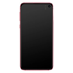 Bloc Complet Samsung Galaxy S10 Écran LCD Vitre Tactile Original rouge 