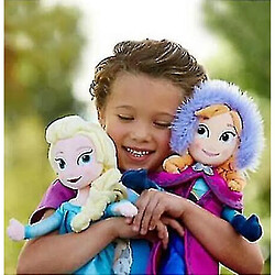 Universal Frozen Princess Anna Elsa Snow Queen Doll Kids Toys Christmas Gifts Stuffed Plush 50cm 2pcs() 