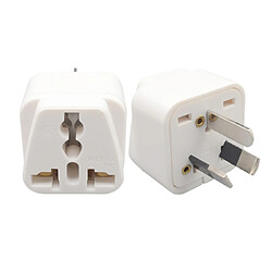 YP Select Adaptateur multifonction Prise de conversion standard - Blanc 10A 250V 