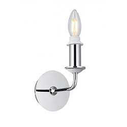 Luminaire Center Applique murale Banyan Chrome poli 1 ampoule 18cm