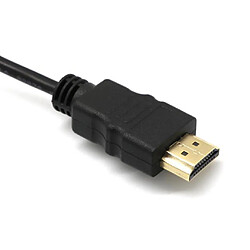 Câble adaptateur HDMI vers DVI mâle