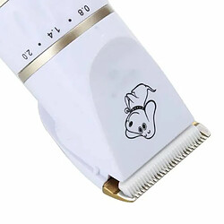 Tech Discount 4 en 1 Tondeuse Electrique Rechargeable pour Animal pour Raser Chien Lapin Sans Fil Clipper Pet Trimmer toilettage 