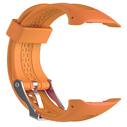 Avis Wewoo Bracelet pour montre connectée Dragonne Sport en silicone Garmin Forerunner 10/15 Orange