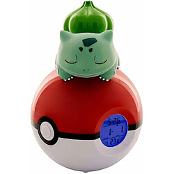 TEKNOFUN Pokémon-Radio réveil Bulbizarre, 811367, Vert