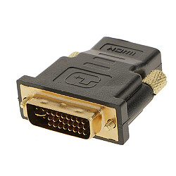 DVI mâle vers HDMI femelle Dvi-i Liaison Double (24 + 5 Broches) Mâle Vers HDMI Adaptateur Femelle Standard Pour Hdtv